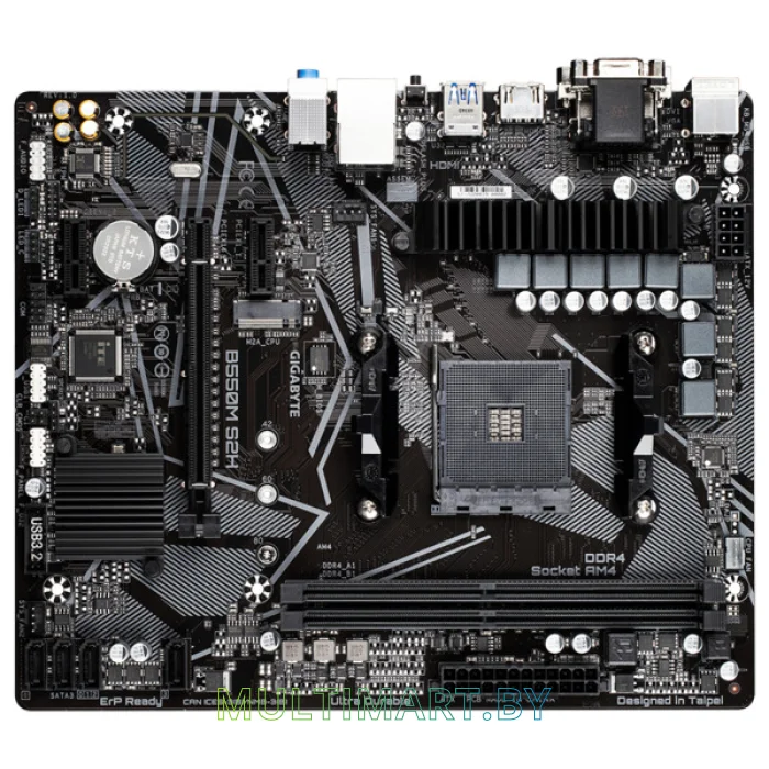 Материнская плата Gigabyte B550M S2H (rev. 1.0)